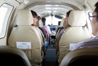Passengers 9 seater + pilot (rear)